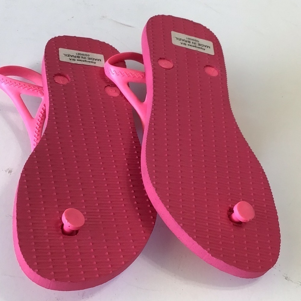 HAVAIANAS sandals pink sz 9 /10 - Picture 2 of 2